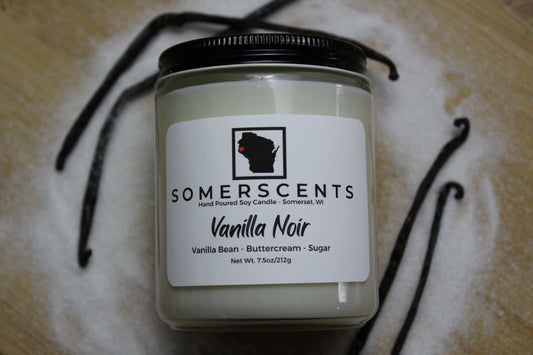 Vanilla Noir Single Wick Candle