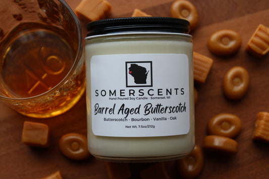 Barrel Aged Butterscotch Single Wick Candle