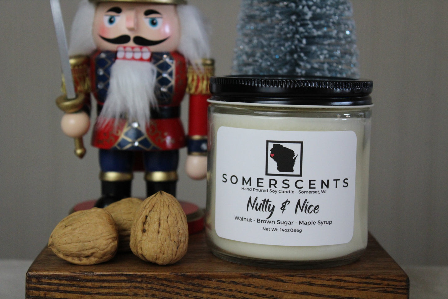 (Read Description) Nutty & Nice Double Wick Candle