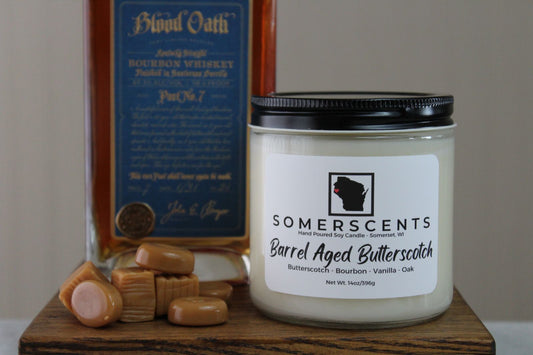 Barrel Aged Butterscotch Double Wick Candle