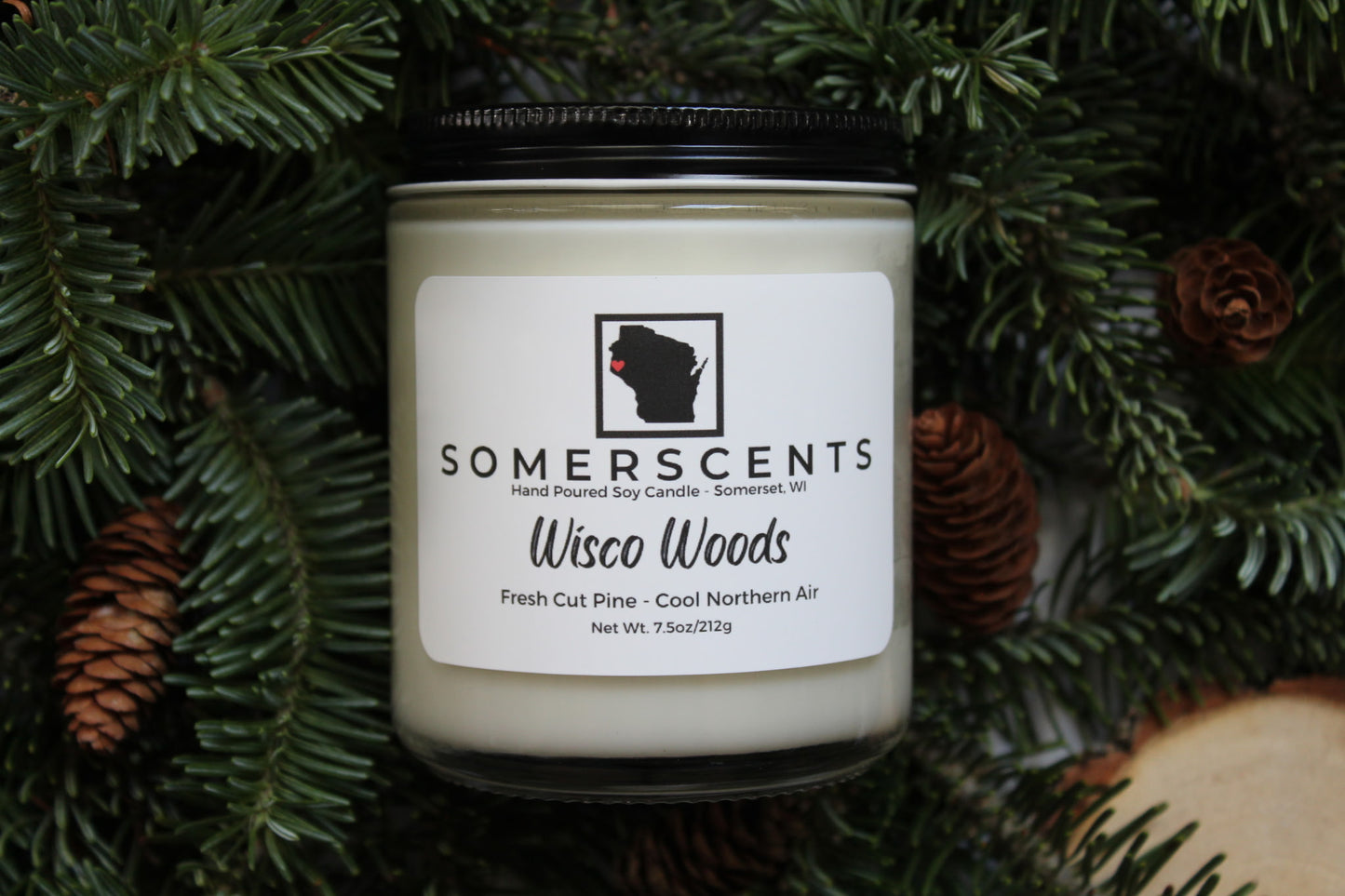 Wisco Woods Single Wick Candle