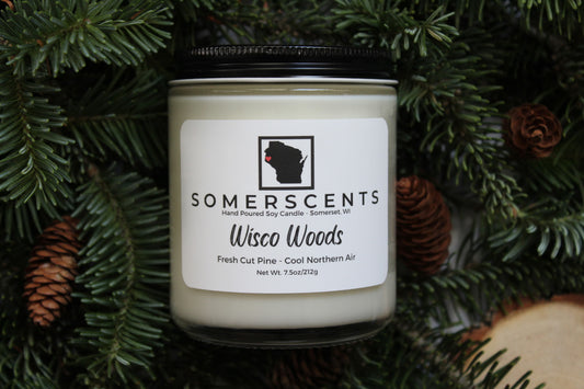 Wisco Woods Single Wick Candle