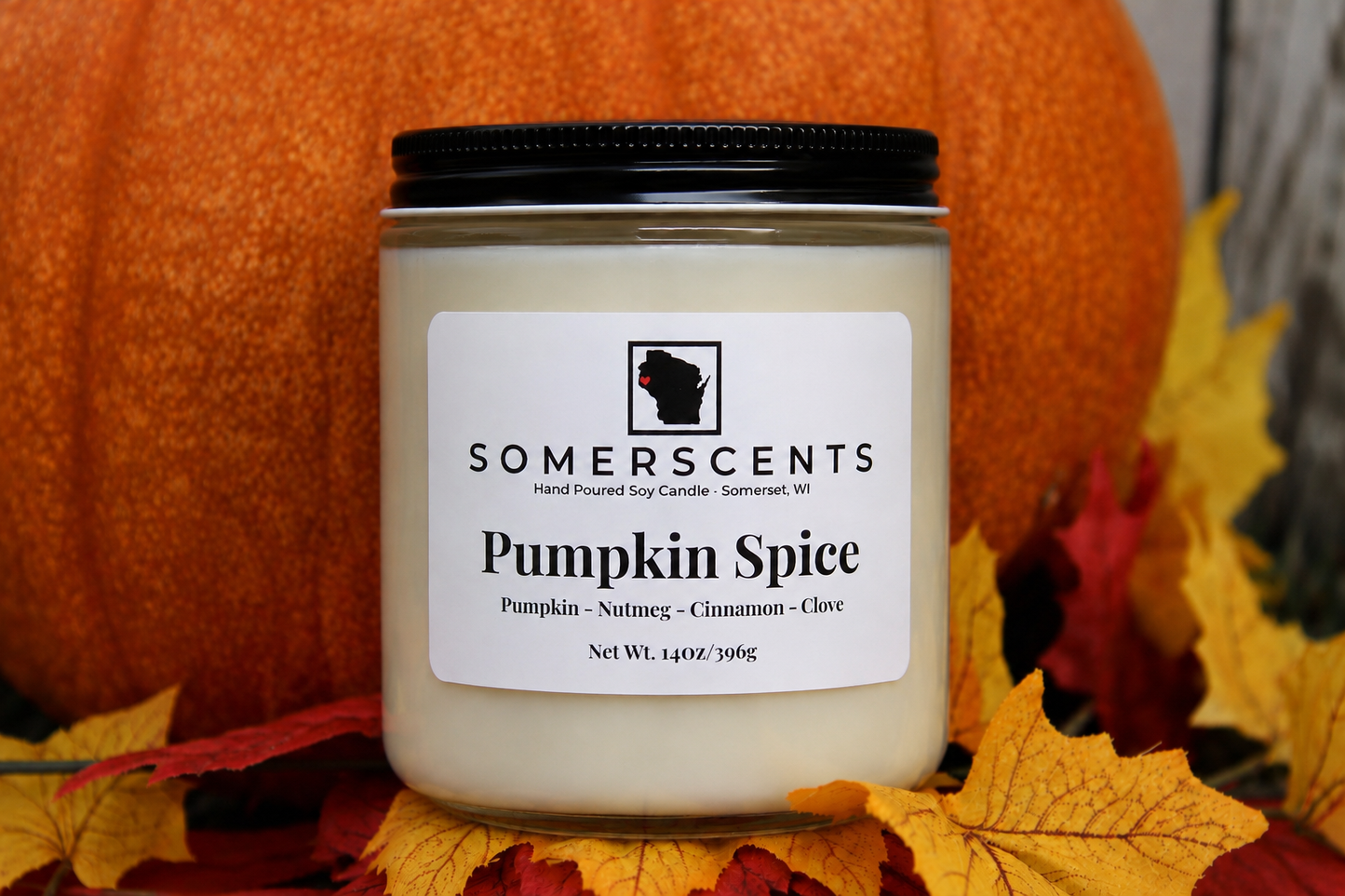 Pumpkin Spice Double Wick Candle