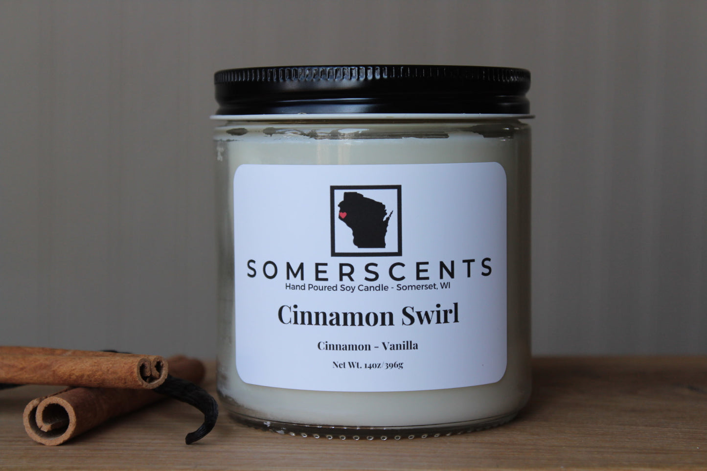 Cinnamon Swirl Double Wick Candle