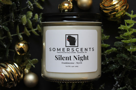 Silent Night Double Wick Candle