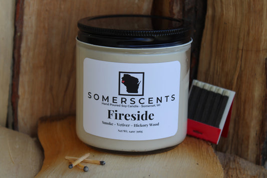 Fireside Double Wick Candle