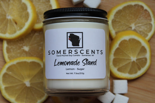 Lemonade Stand Single Wick Candle