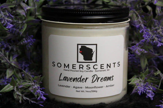 Lavender Dreams Double Wick Candle