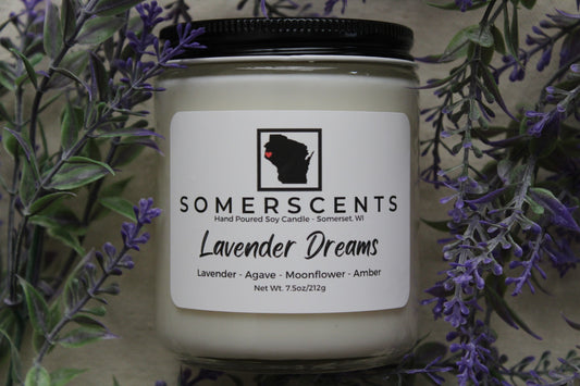 Lavender Dreams Single Wick Candle
