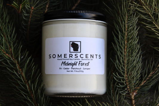 Midnight Forest Single Wick Candle